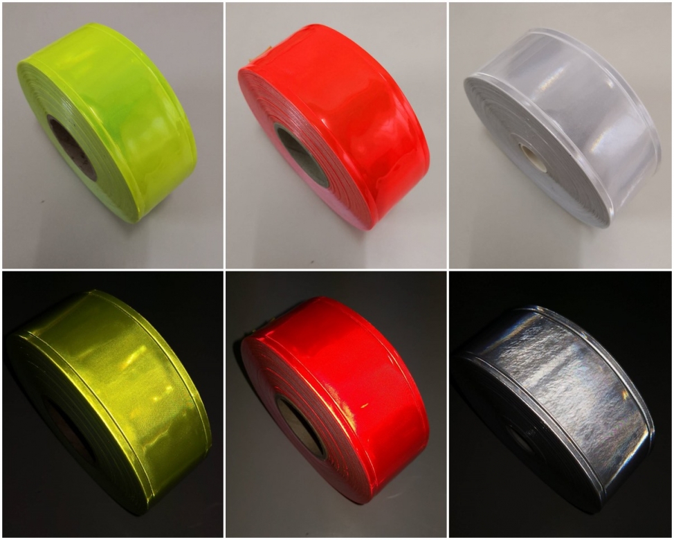 แถบสะท้อนแสง pvc แถบสะท้อนแสง pvc